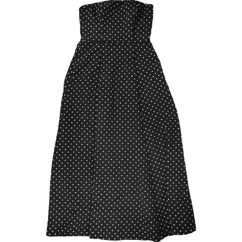 women's machine-washable dressesRalph Lauren Womens Polka Dot A-Line Gown Dress