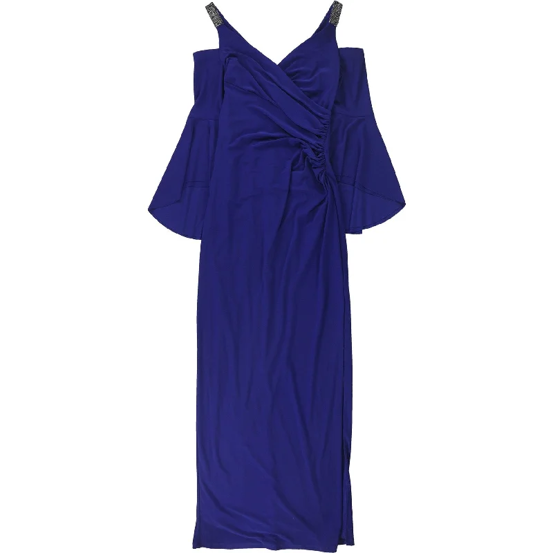 women's casual Friday dressesRalph Lauren Womens Tiffin Gown Dress, Blue, 2