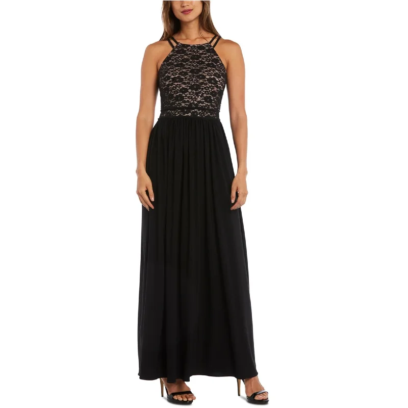 women's evening dressesNightway Womens Lace-Top A-Line Gown Dress