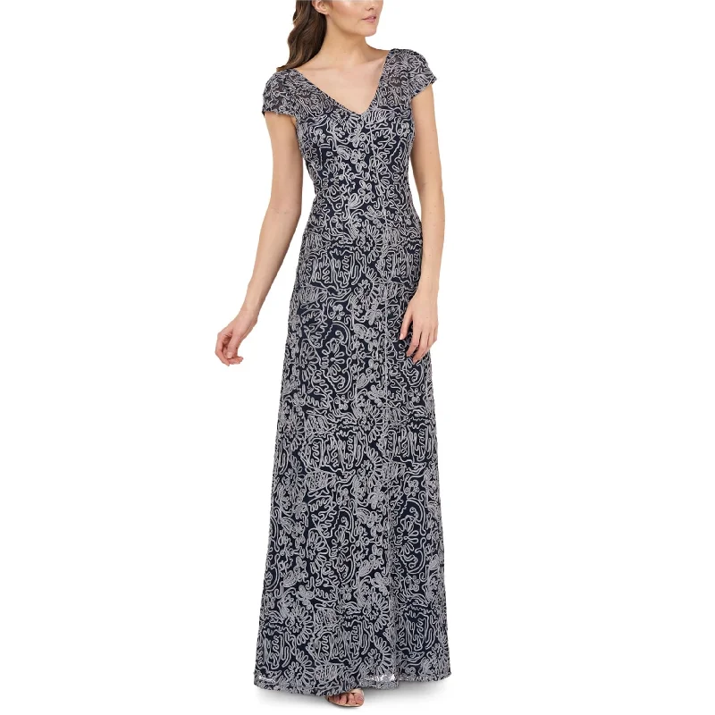 women's maximalist dressesJs Collection Womens Embroidered Gown Dress