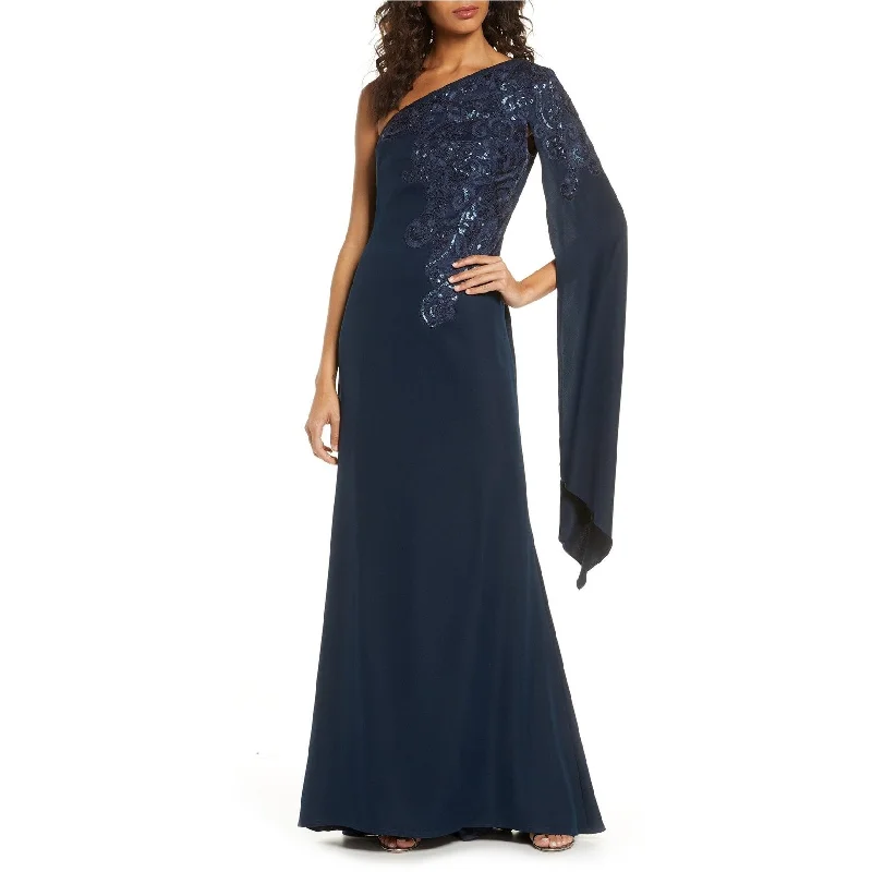 women's casual dressesTadashi Shoji Womens Sequin Gown Dress