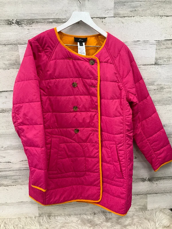 women's coats for glamorous eveningsJacket Puffer & Quilted By J. Crew In Pink, Size: L