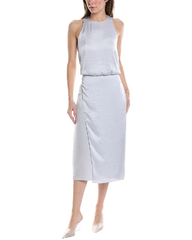 women's velvet dressesTheory Tank Layer Midi Dress