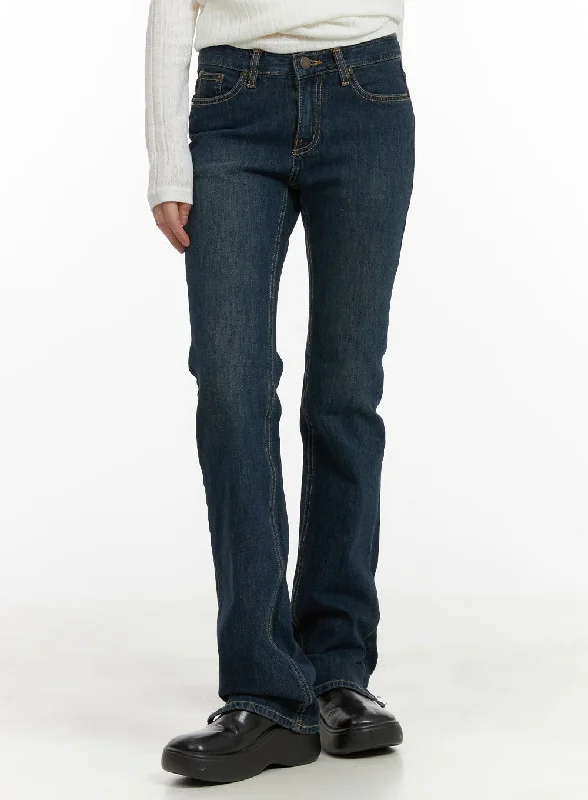 women's denim jeans for a trendy vibeSlim Fit Bootcut Jeans CA418