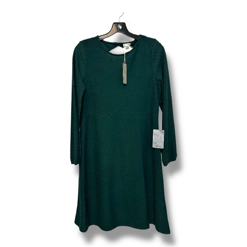 women's wrinkle-resistant dressesDress Casual Midi By Spense In Green, Size:S