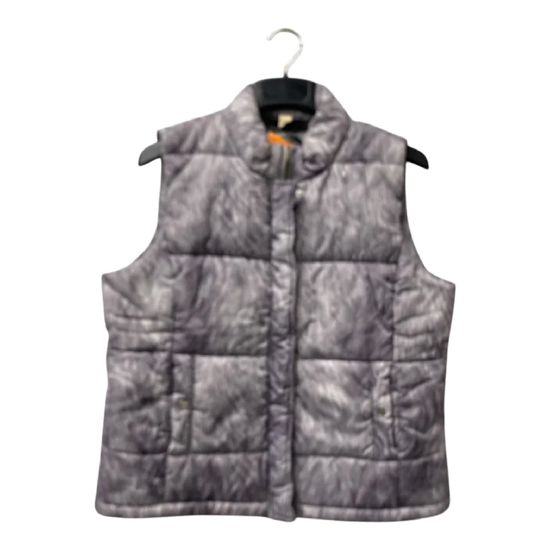 women's coats for fashion-conscious professionalsVest Puffer & Quilted By Michael By Michael Kors In Grey, Size:Xl