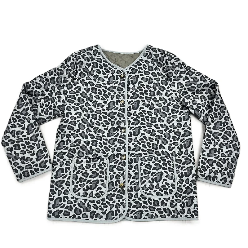 women's coats for those who believe in investing in quality fashionJacket Puffer & Quilted In Animal Print, Size: M