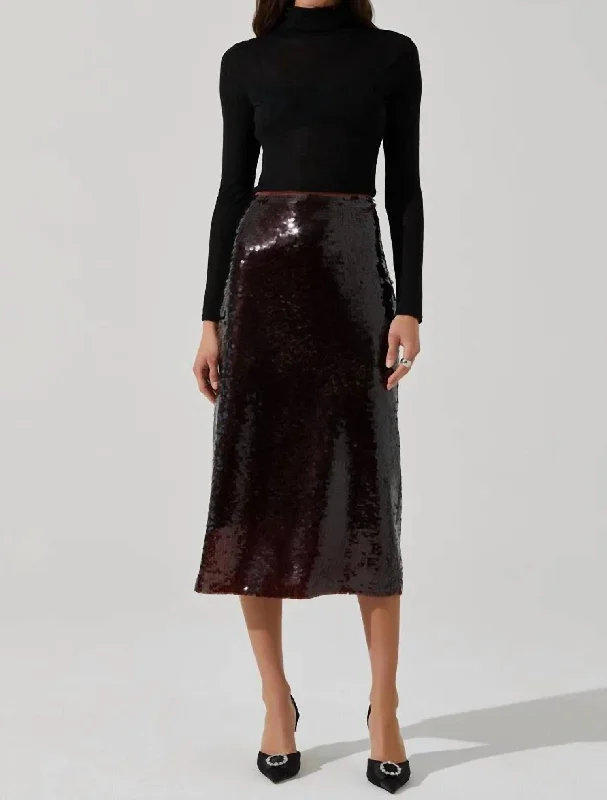 women's work skirtsDova Skirt In Brown