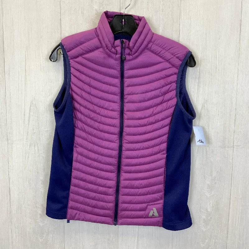 women's coats with hoodsVest Puffer & Quilted By Eddie Bauer In Purple, Size: M