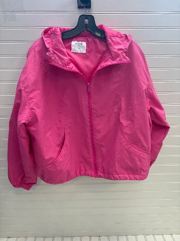 women's coats for relaxed weekendsJacket Windbreaker By Old Navy In Pink, Size: M