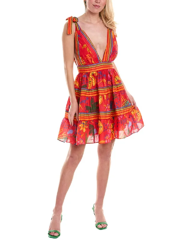 women's shift dressesFARM Rio Good Vibes Mini Dress