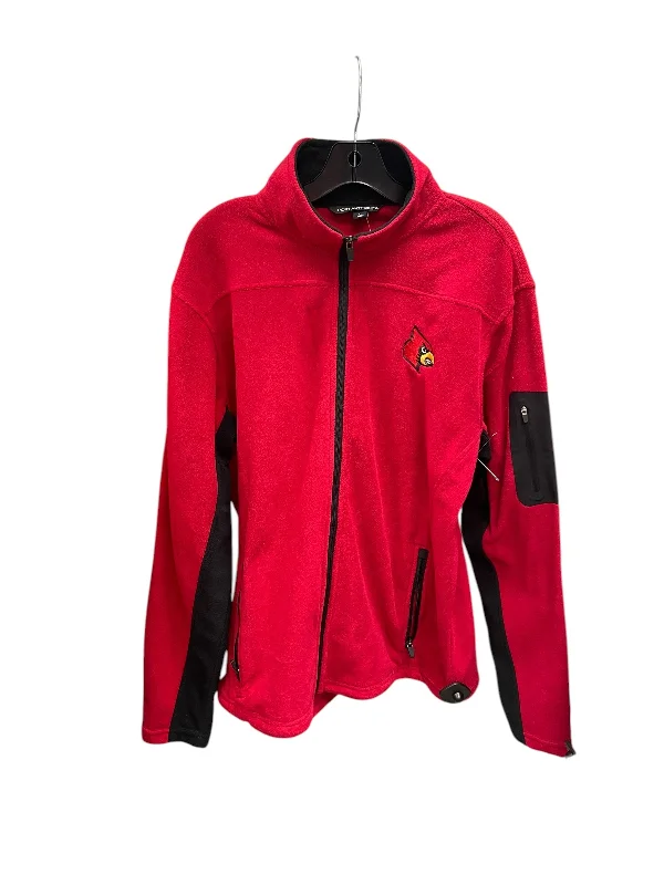 luxury women's coatsJacket Fleece By Clothes Mentor In Red, Size: L