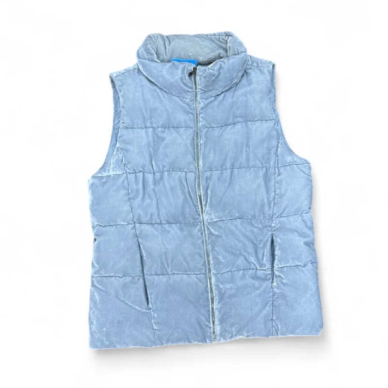 modern women's coatsVest Puffer & Quilted By Loft In Blue, Size: L