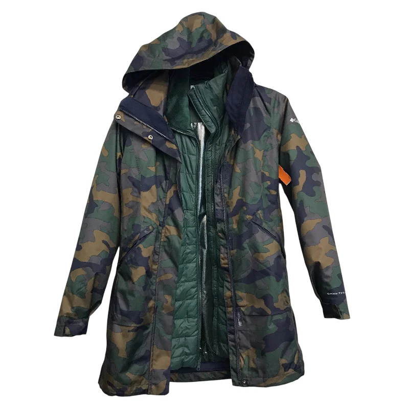 women's coats with asymmetrical hemsJacket Other By Columbia In Camouflage Print, Size:Xs