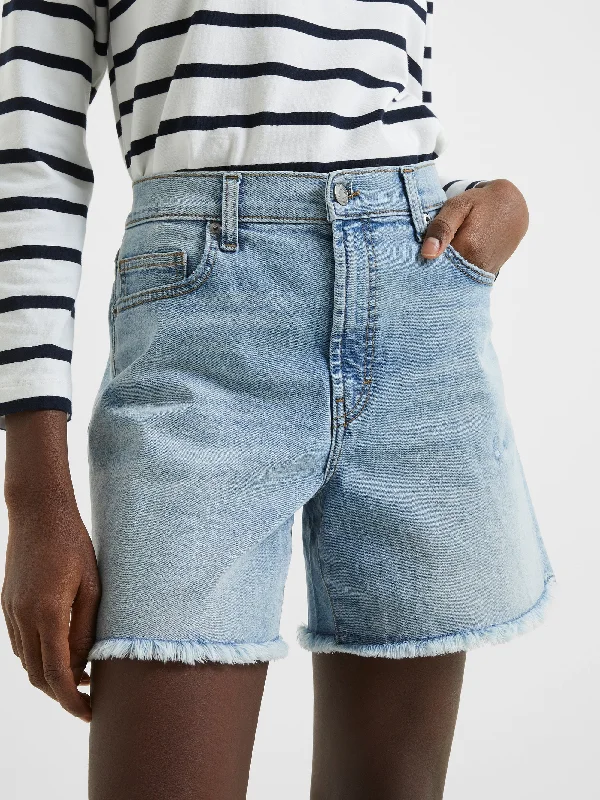 women's high-performance dressy skirtsDenim Stretch Boyfriend Shorts