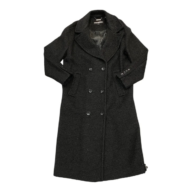 women's coats with sequin embellishmentsCoat Designer By Karl Lagerfeld In Black, Size:Xs