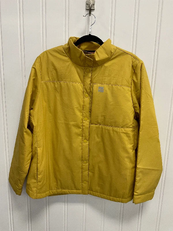 women's coats for statement-making outfitsJacket Windbreaker By Duluth Trading In Yellow, Size: Xl