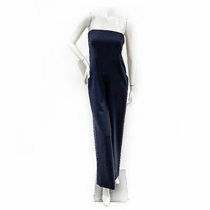 women's jumpsuits with high necks2019 Liu Tube Wide Leg Jumpsuit