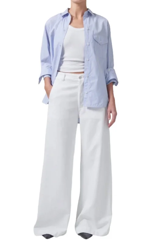 women's nursing pantsBeverly Trouser Jeans In Seashell