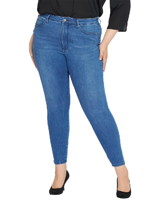 women's trendy pantsNYDJ Plus Ami High-Rise Skinny Jean