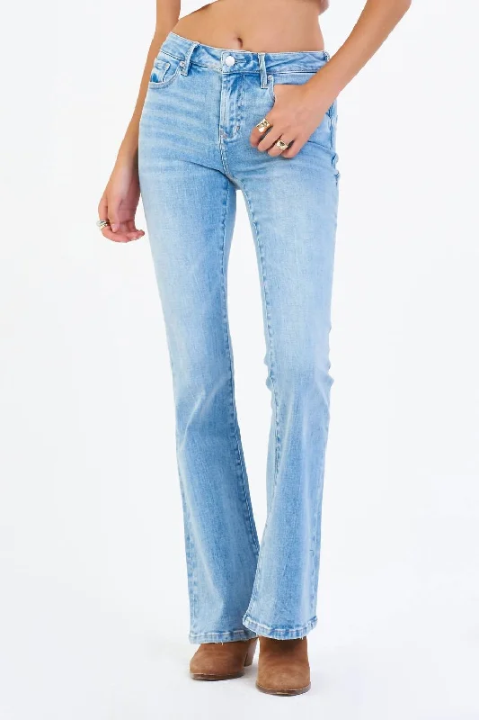 women's slim-fit pantsRosa High Rise Flare Jean In Portmore