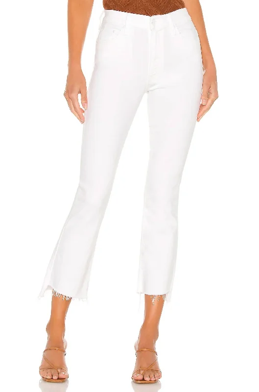 women's retro pantsThe Insider Crop Step Fray Jeans In Fairest Of Them All