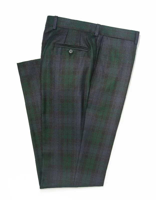 women's limited-edition dressesBLACKWATCH TARTAN TROUSERS - CLASSIC FIT