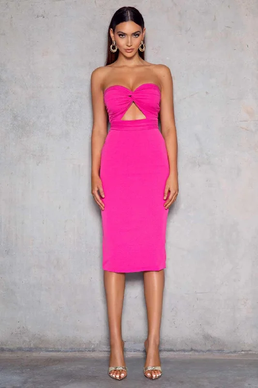 women's affordable dressesMaya Dress - Fuchsia