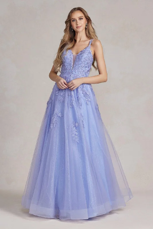 women's pastel dressesNox Anabel T1136 Prom Long Spaghetti Strap Formal Gown