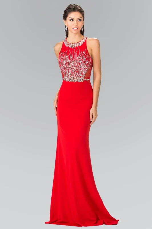 women's breathable dressesProm Beaded Formal Dress Trumpet Gown Sale